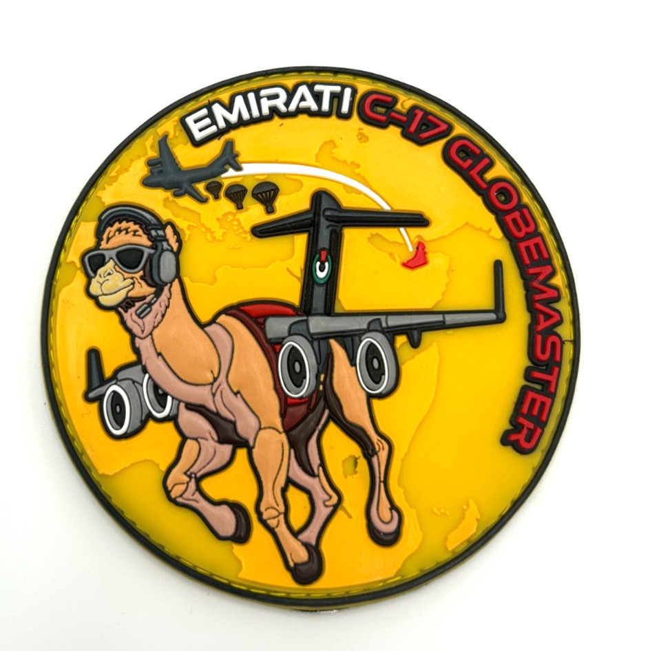 EMIRATI C-17 GLOBEMASTER- HIGH QUALITY PVC PATCH