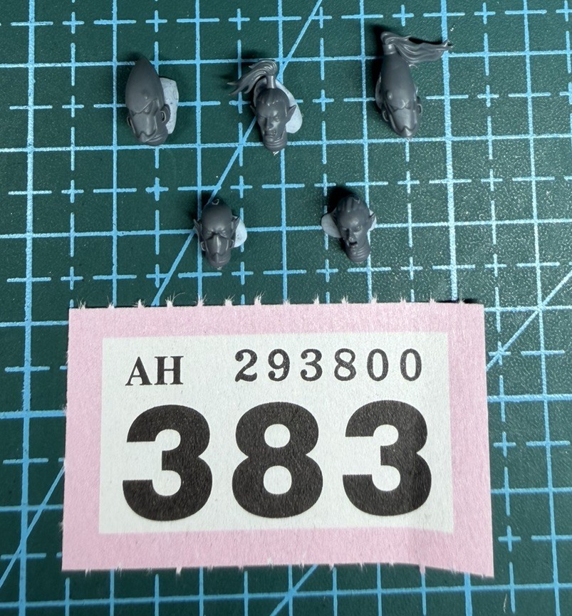 Aeldari Guardian Head Helmet Bundle Corsair Aspect Warrior Storm Eldar 40K Bits