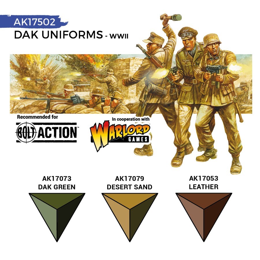 AK Interactive: DAK Uniforms - QUICK GEN Set - AK17502
