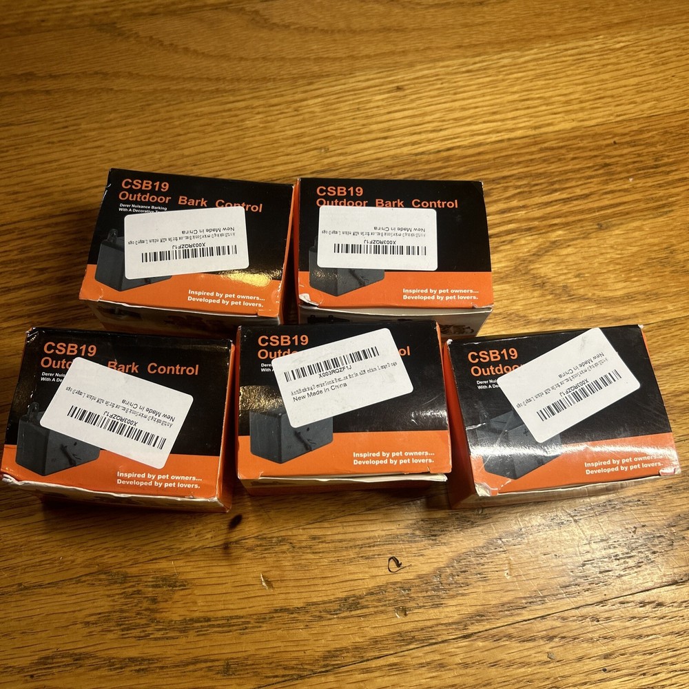 OUTDOOR BARK CONTROL  CSB19 NEW IN BOX - 5pc
