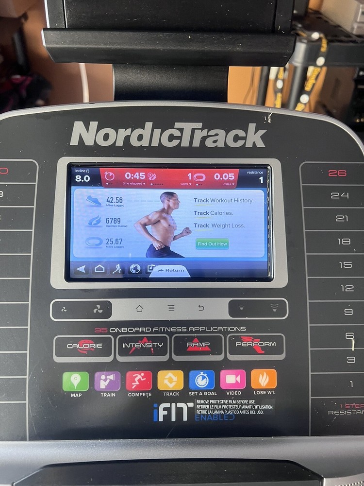 Norditrack Elite Elliptical Ramp