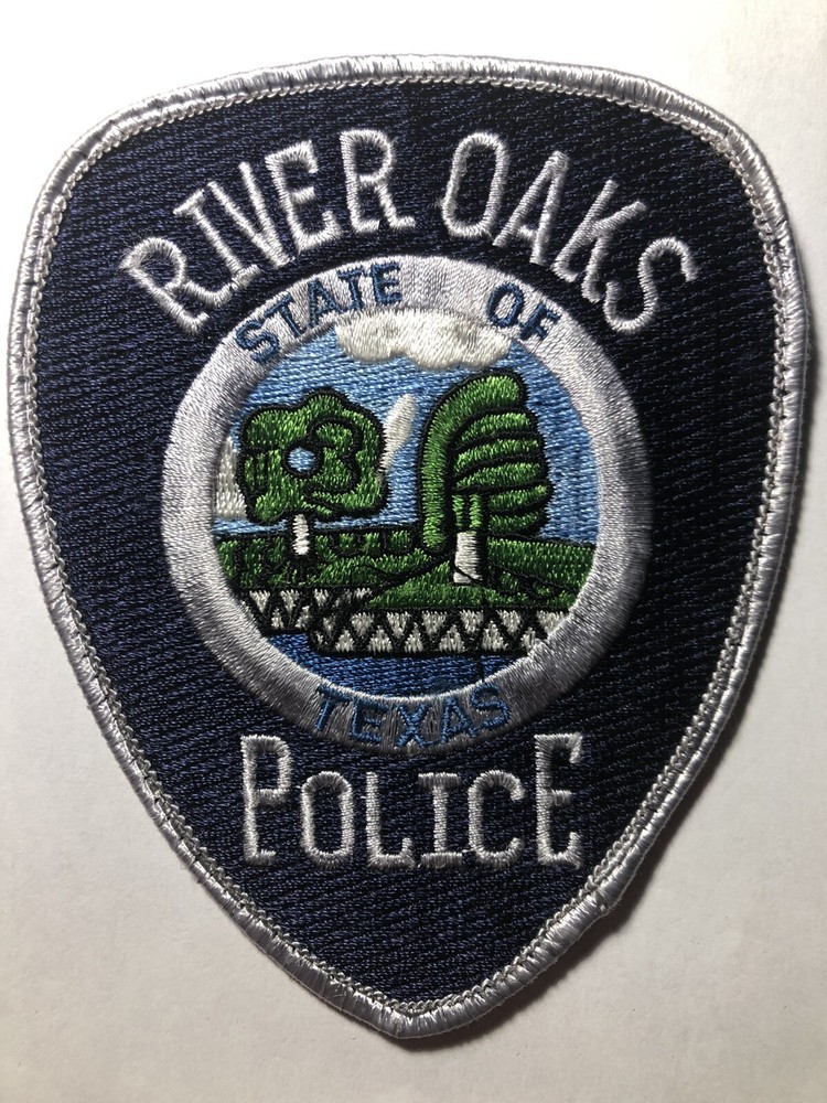 River Oaks Texas Police Patch