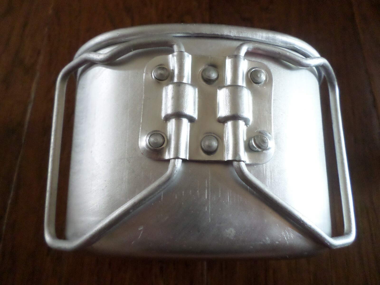 French Military Oversize Airborne Style Canteen With Cup & Cover 48 ounce