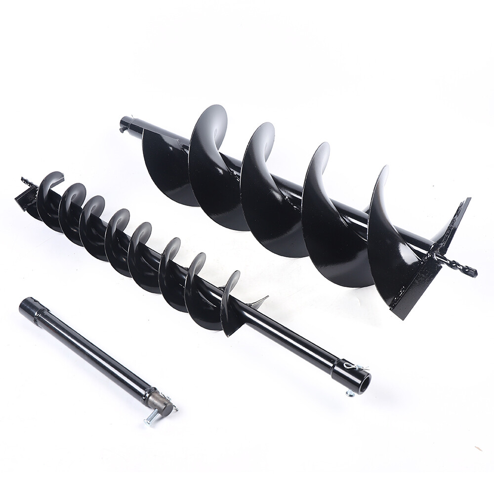 52cc 2 Stroke Post Hole Digger with 2 Bits Gas Powered Earth Auger Drill Machine
