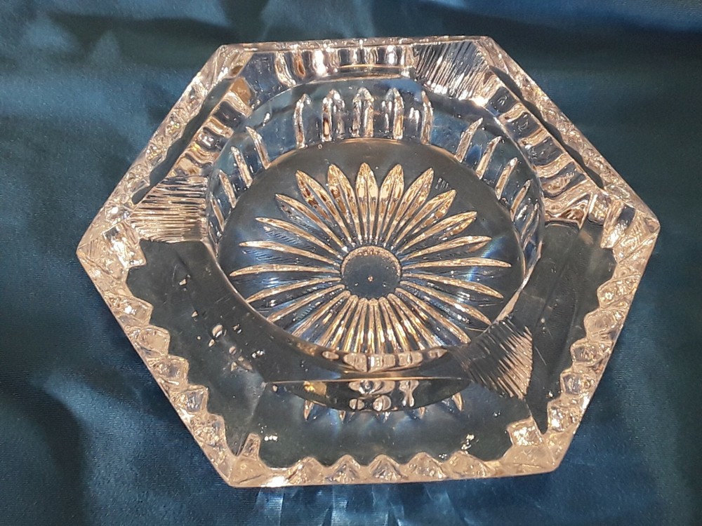 Vintage Crystal Ashtray