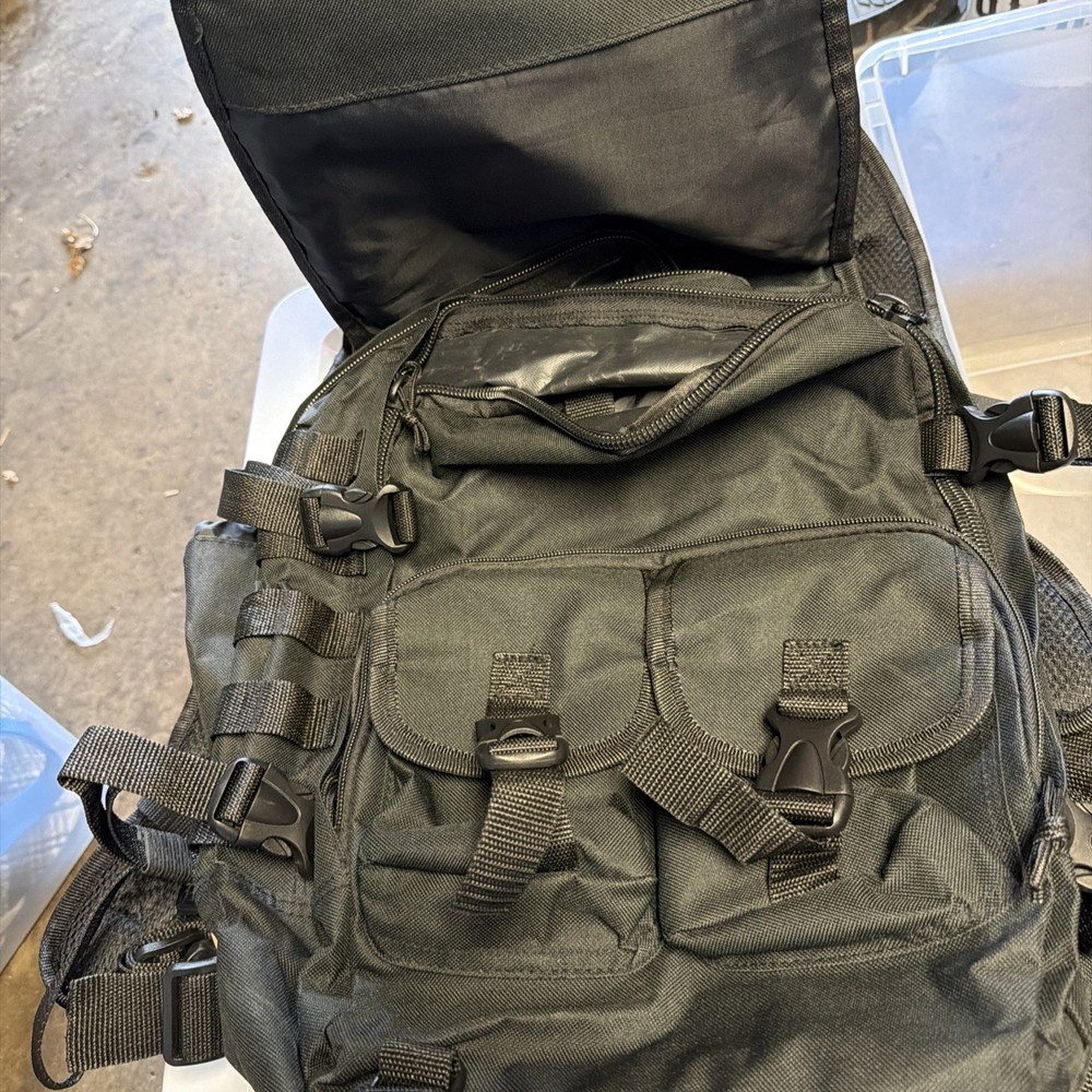 Warrior Tactical black backpack