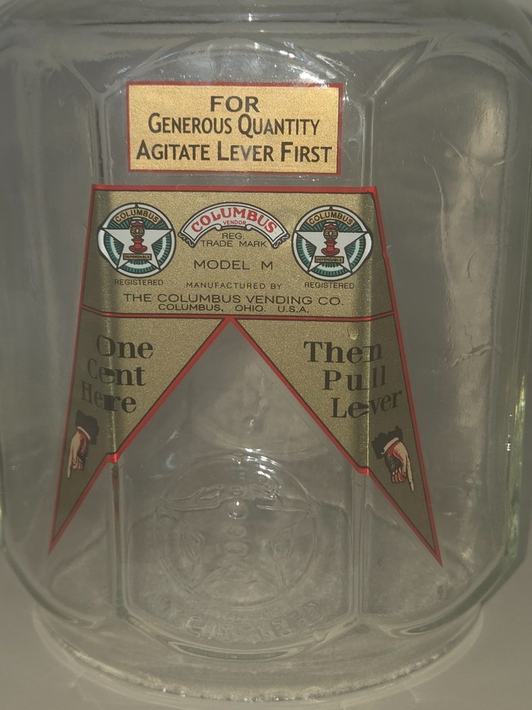 Columbus Globe and Machine Ancillary Decals - 6 for $6 !