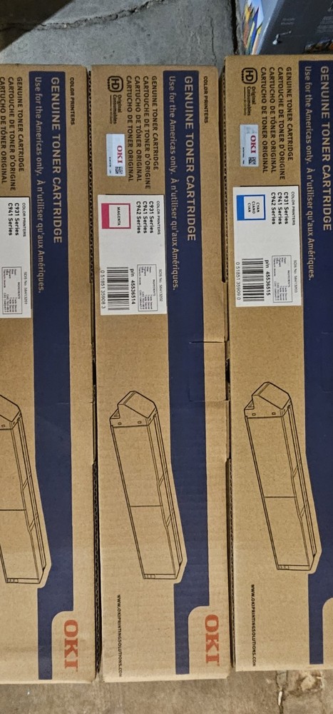 Oki Data C941 With Toner, Fuser, Belt