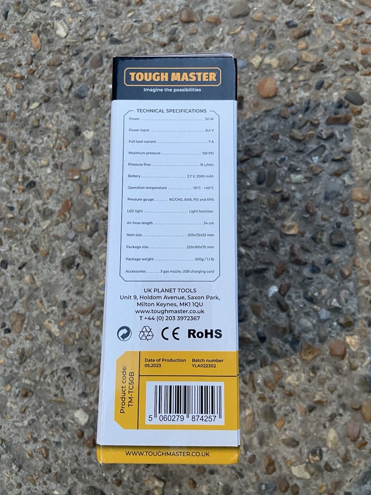 Car Tyre Inflator - Though Master