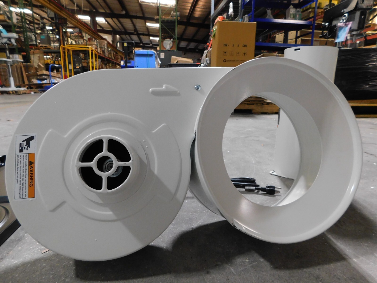 JET DC-650 Dust Collector (Machine Base Only) 1HP 115/230V 1PH 708642 DAMAGE