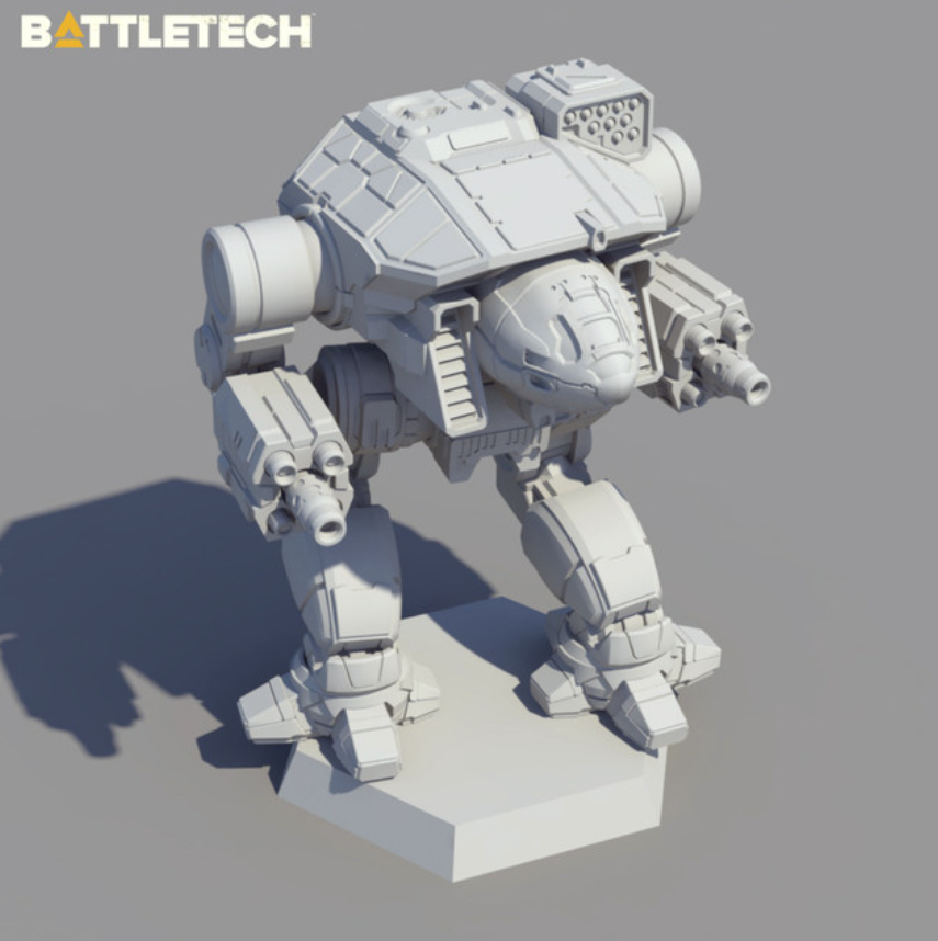 Battletech Dire Wolf Mech + Pilot Cards Alpha Strike Clan Command Star Catalyst