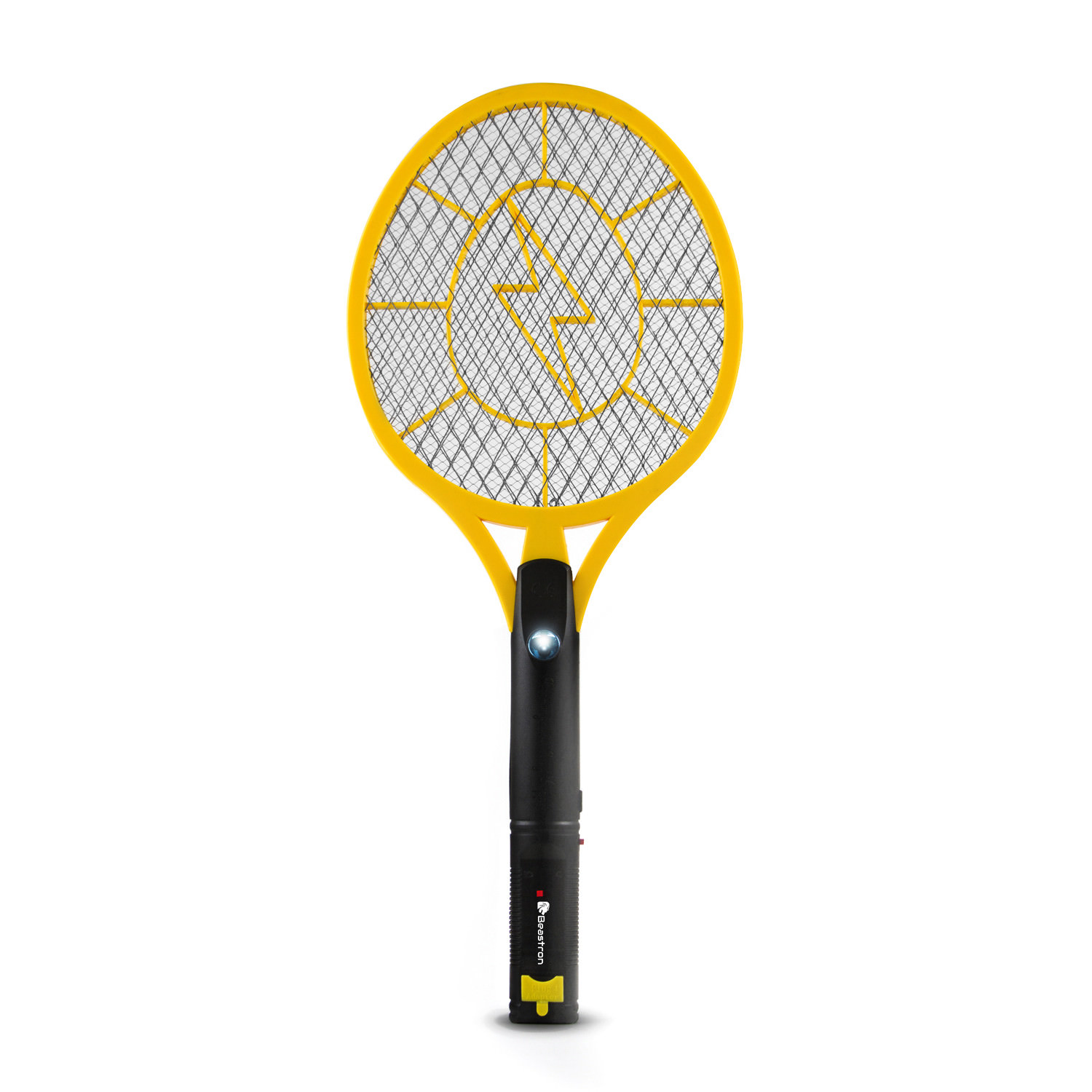 Beastron Bug Zapper Electric Fly Swatter 3000V USB Rechargeable with LED Light