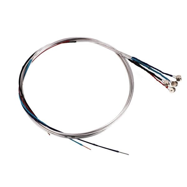 3/4 4/4 Nickel Silver Wound Violin Strings Set Silver