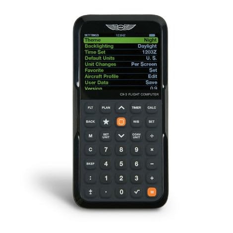 CX-3 Flight Computer – Advanced Electronic E6B for Accurate Flight Planning a...