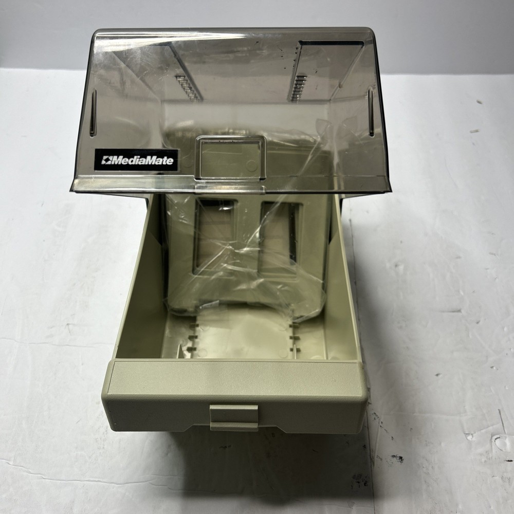 MediaMate Vintage 3.5” Floppy Disk Diskette Stackable Storage Box Container