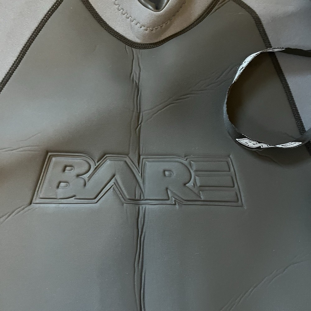 Bare Attack Men’s Full Wetsuit Size Small Black Gray