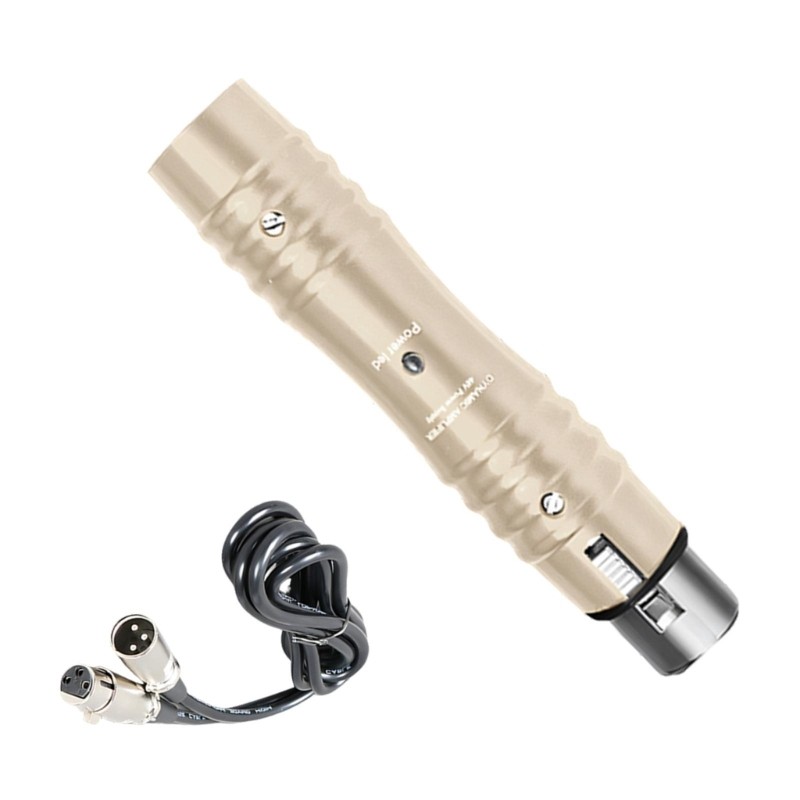 Studio Grade Handheld Microphone Preamplifier 48V Amplifier For Recording