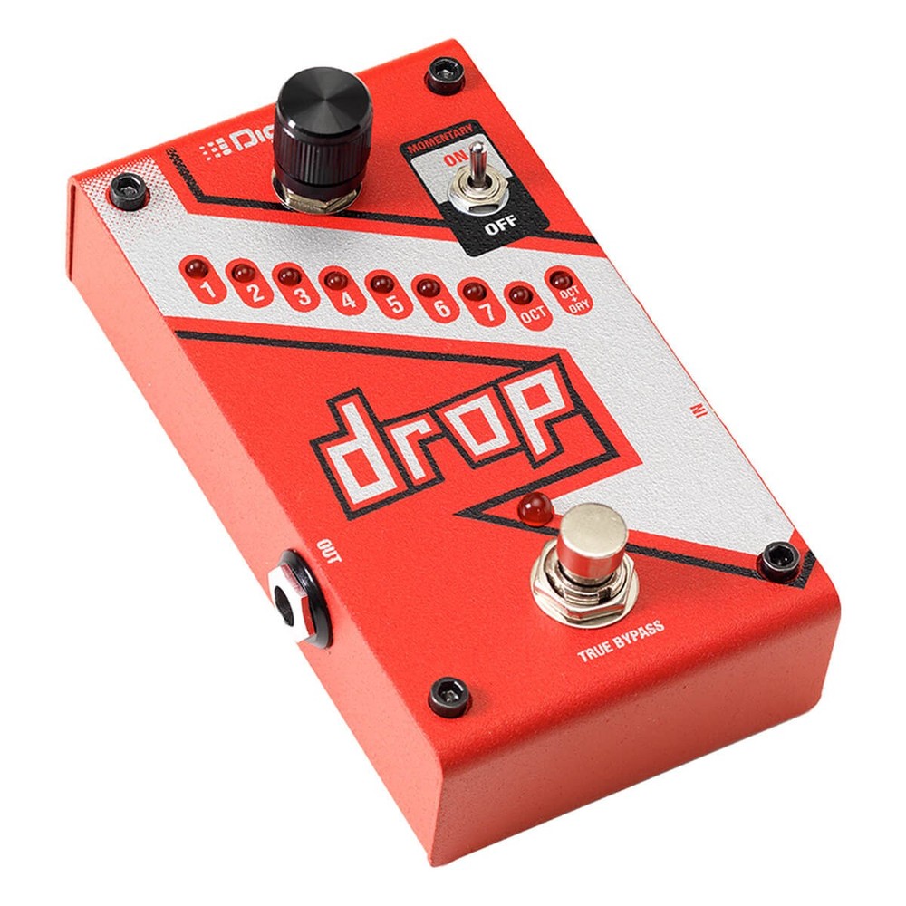 DigiTech Drop Polyphonic Drop Tune Pedal - Red