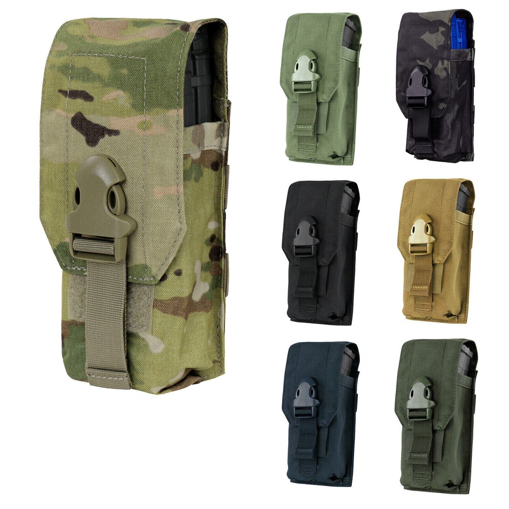 Tactical Hook and Loop Buckled Universal Magazine Mag Pouch