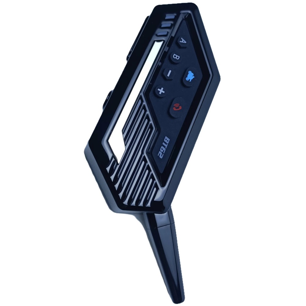 Motorcycle Helmet Bluetooth Intercom 800m Range IP67 Waterproof Call Mic