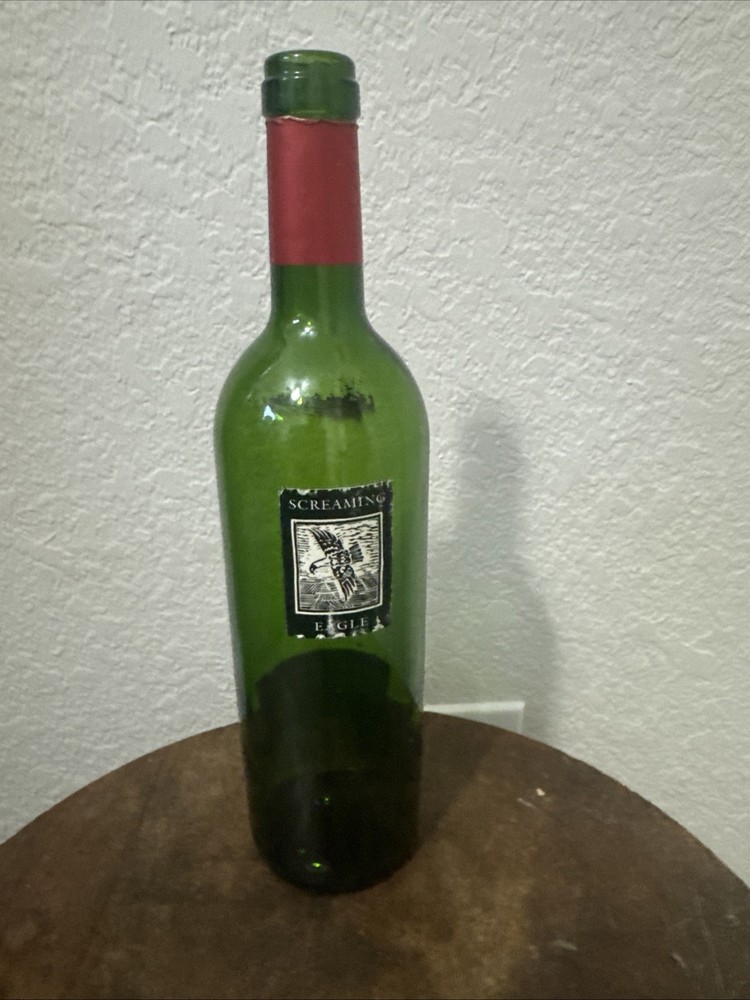 1999 Screaming Eagle Cabernet Sauvignon Empty Wine Bottle No Cork