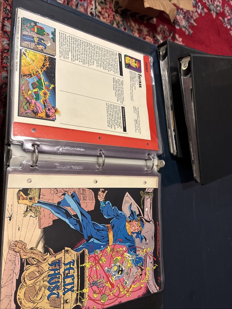 Comic Book Bio Binder