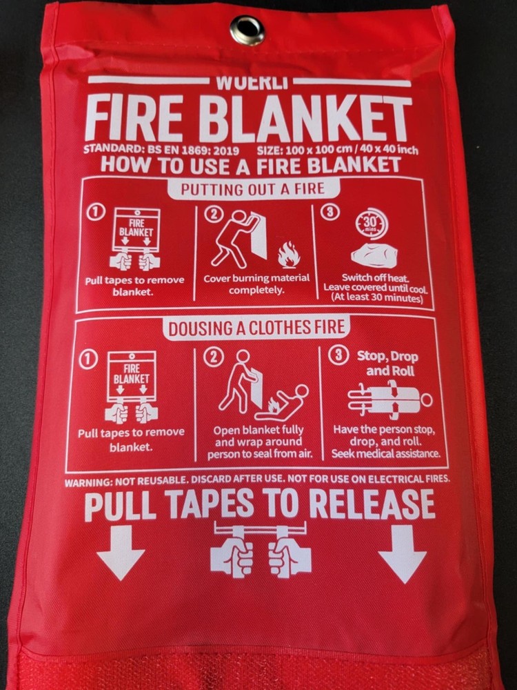 Wuerli Two Emergency Fire Blankets