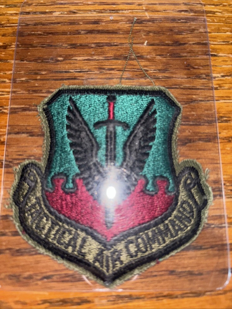 U.S. Air Force Tactical Air Command Vintage Subdued Major Command Patch