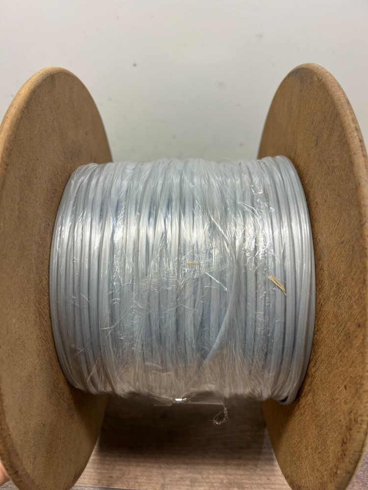 Flat Telephone Line Coed 4 conductor silver