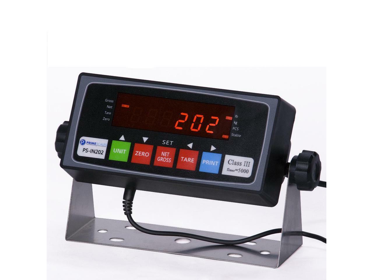 Prime Scales PS-IN202 NTEP Legal For Trade Indicator LCD with Cable