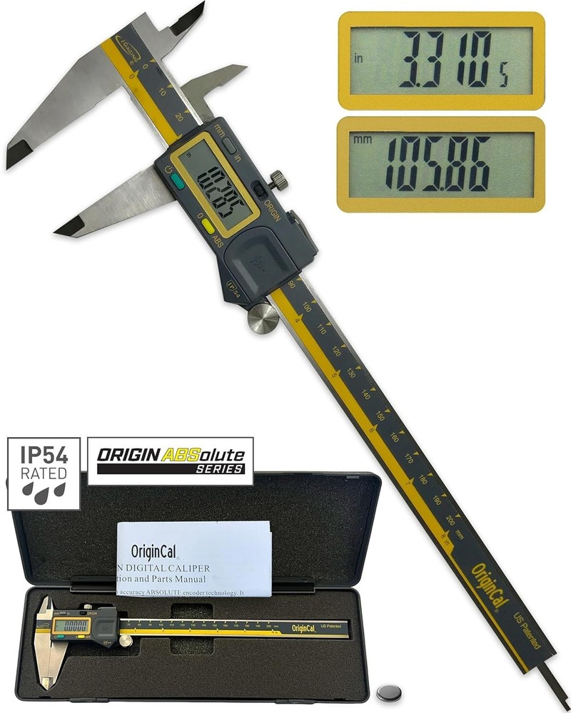 Absolute Origin Digital Caliper 0-8" - Accurate & Efficient Measurement Tool