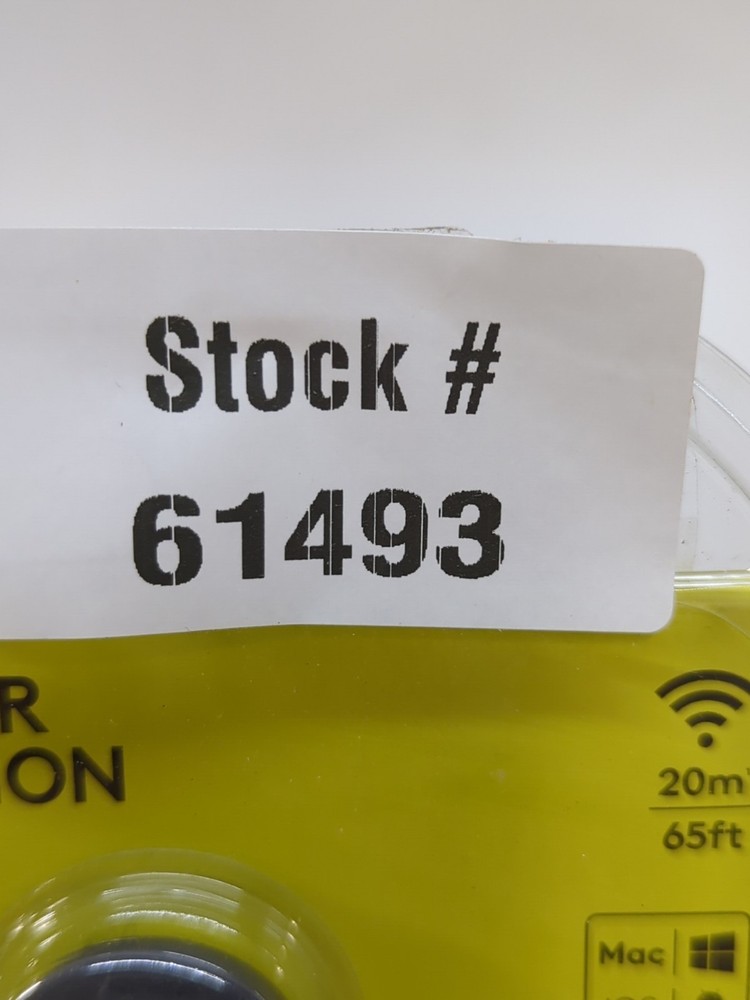 Logitech R500s Laser Presentation Remote Wireless Control Black 910-006518