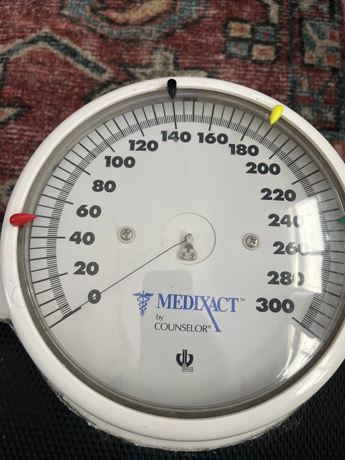 Vintage Medixact Counselor Scale Doctors Office Scale Works Great 300 Lb Limit