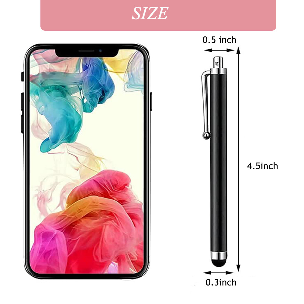 10 Pack Universal Capactive Touch Screen Stylus Pens For iPad iPhone Android PC