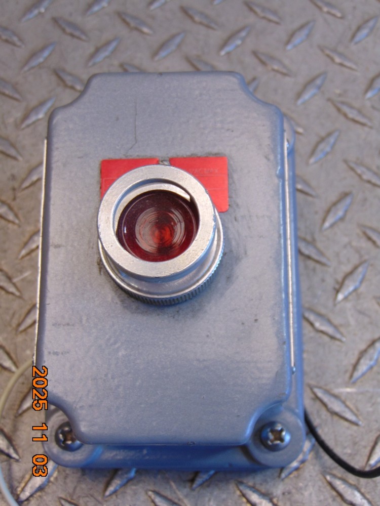 HUBBELL KILLARK FXCS-0B24RL RED PILOT LIGHT INIDICATOR