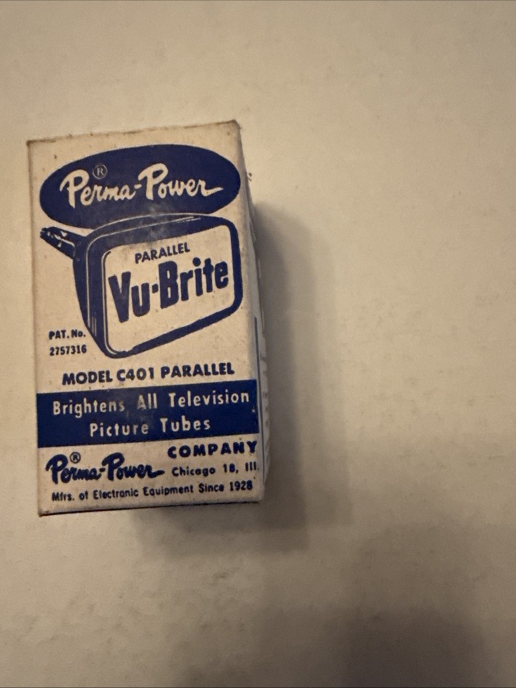 Perma Power Series VU-Brite Model C401 Parallel  NOS NIB