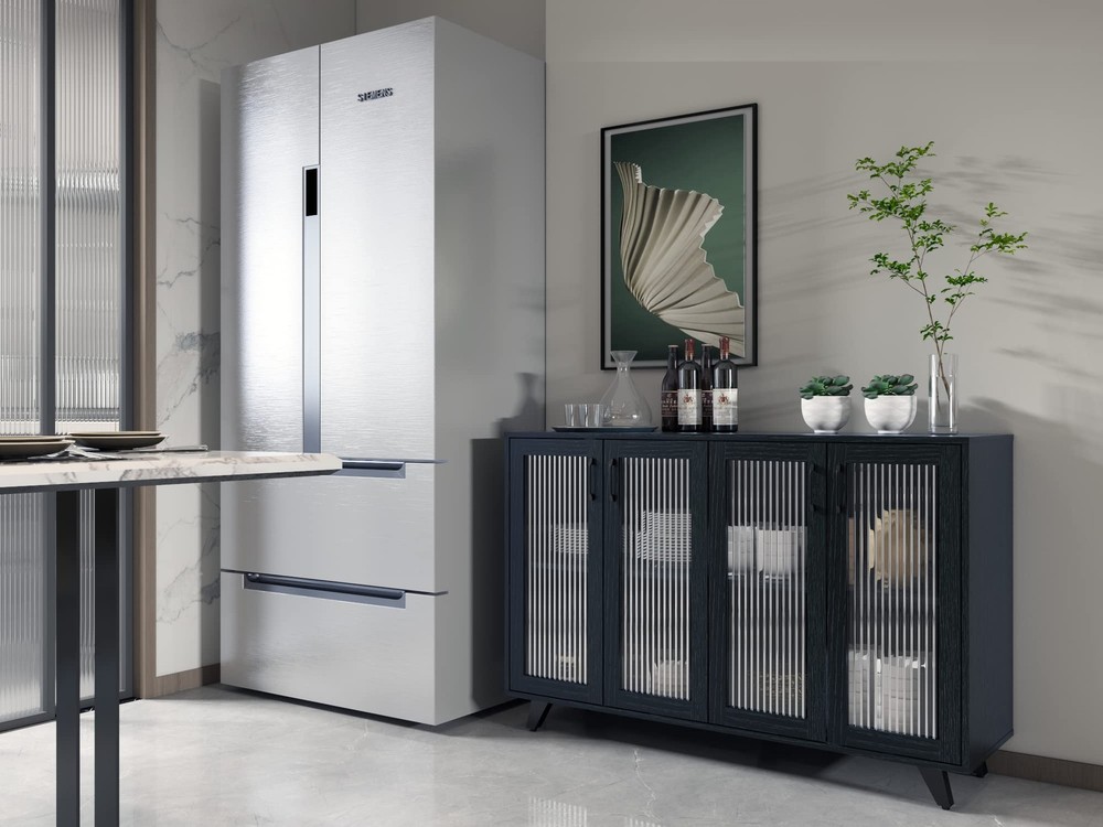 Kitchen Buffet Server Table Accent Sideboard Cupboard Server Buffet Console T...