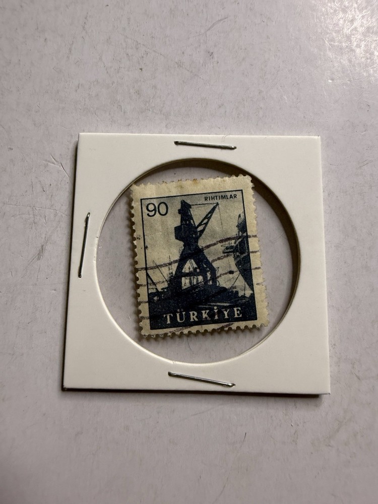 Turkey  Stamp, Rihtimlar 90, Used