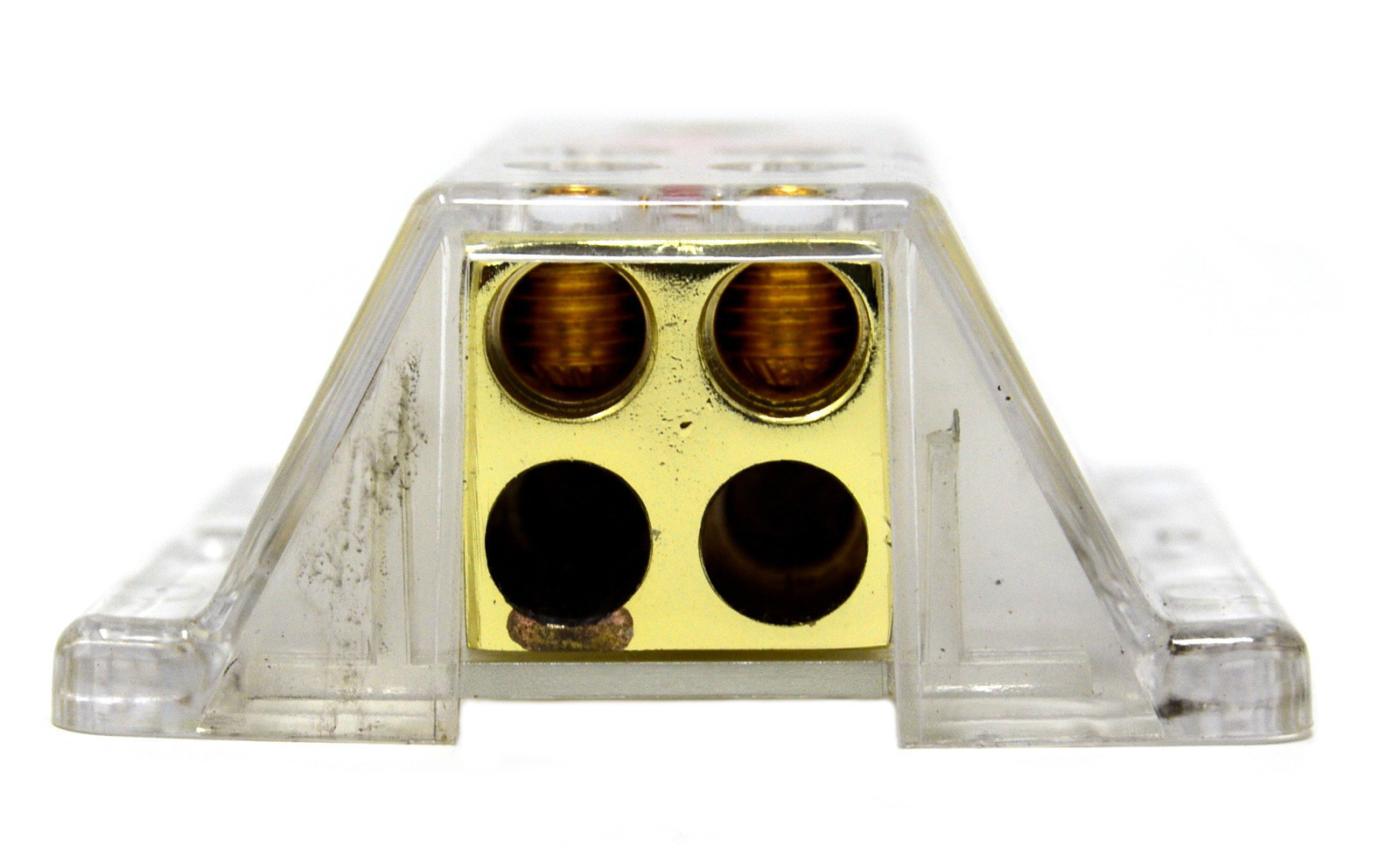 2 Pack Audiopipe 1 to 4 Power Distribution Blocks 4 Gauge Input, 8 Gauge Output