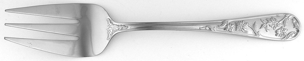Reed & Barton Queen's Garden  Cold Meat Serving Fork 10258554