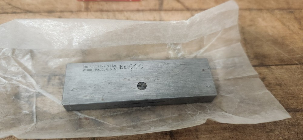 Starrett No. 154C Adjustable Parallel Block Machinist New