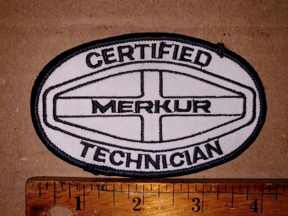 Genuine Certified Merkur Tech Patch
