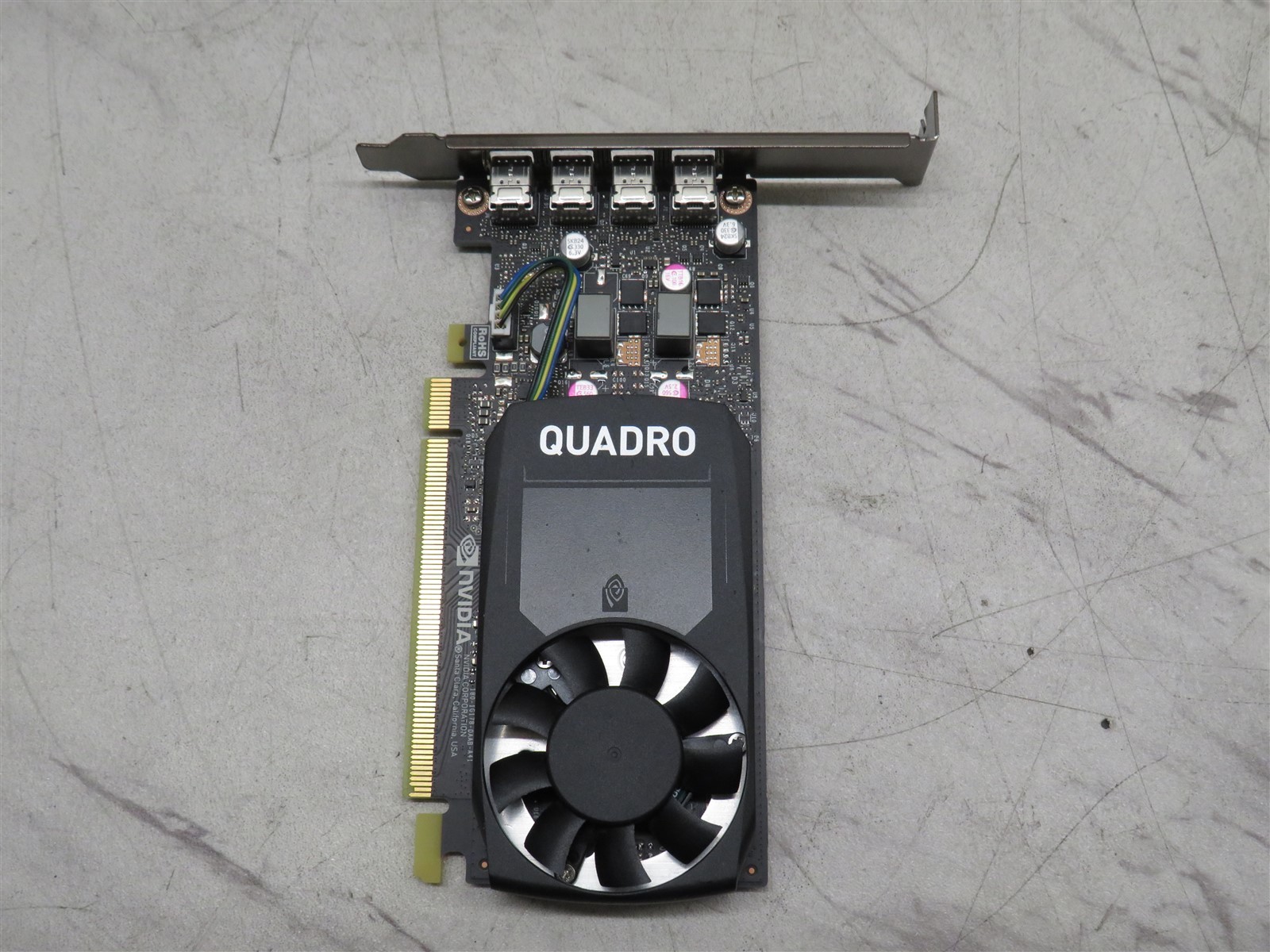 NVIDIA Quadro 2GB GDDR5 Quad-Port Video Graphics Card P620 900-5G178