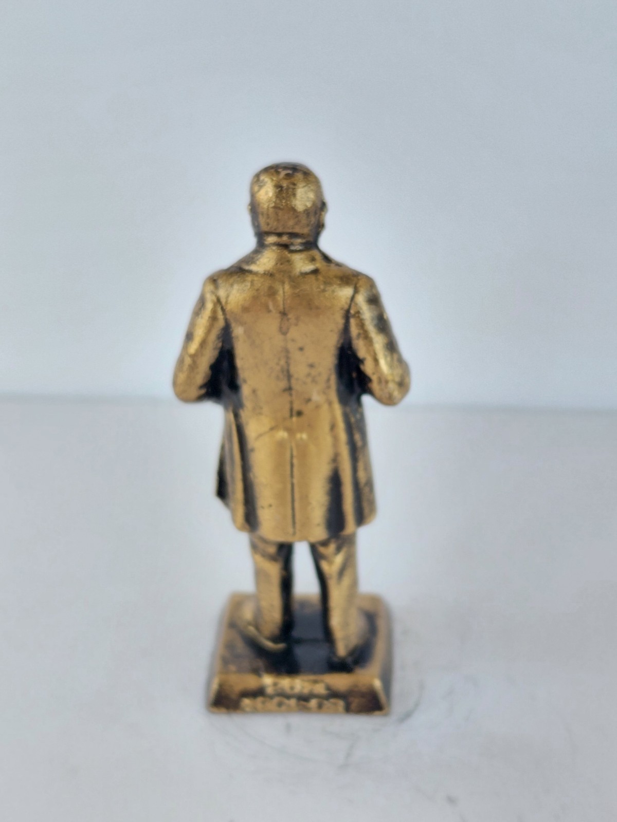 Vintage Figurine Small Theodore Roosevelt 26 President Statue Cast Metal 2-1/2”