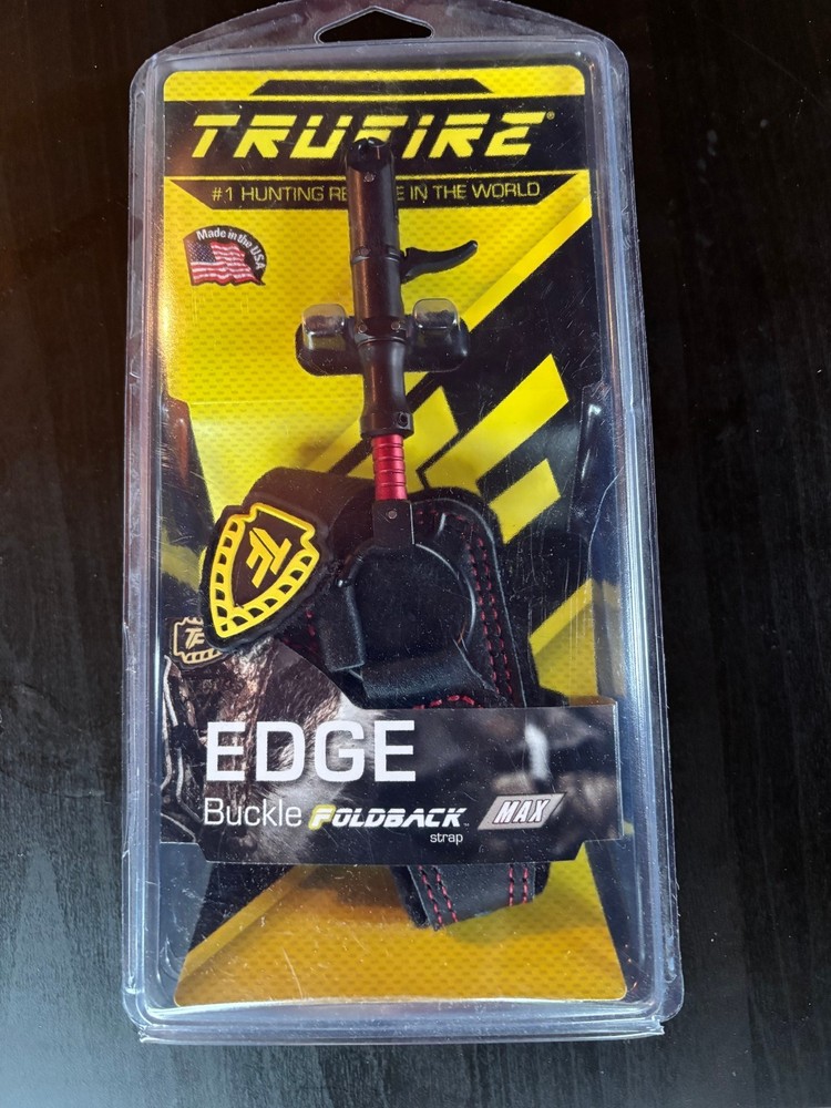 Tru-Fire Edge Buckle Foldback Adjustable Archery Compound Bow Release Wrist...