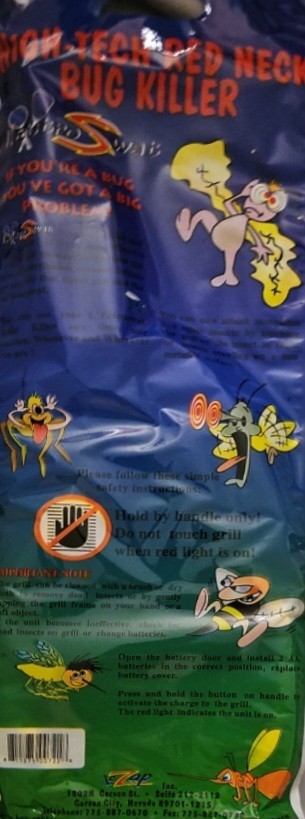 Electronic Insect Zapper Tennis Racket