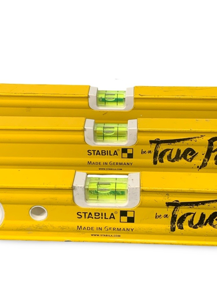 Used 3-Piece Stabila Non-Magnetic Level Set – Tools Level Set