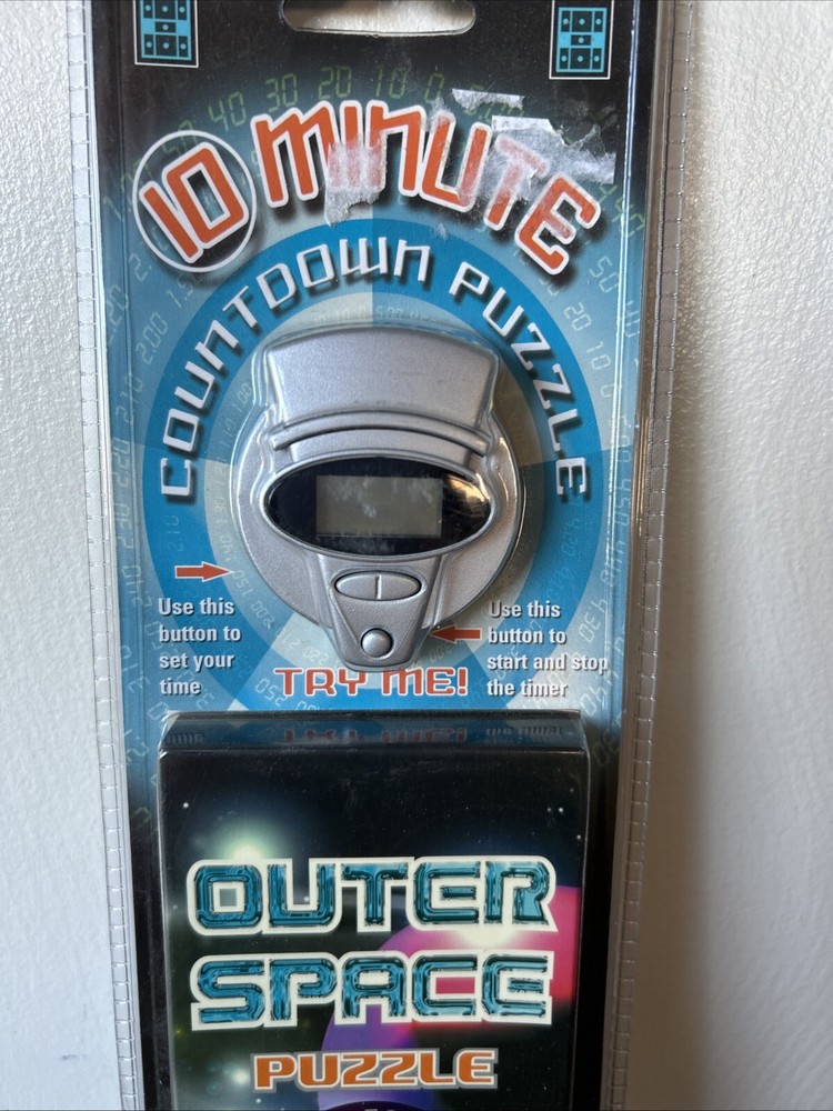 10 MINUTE COUNTDOWN PUZZLE OUTER New SPACE A