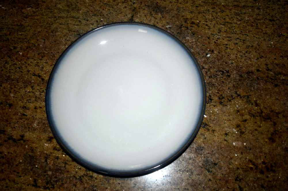Sango Concepts Eggplant Salad Plates 8 1/4" Blue 4942
