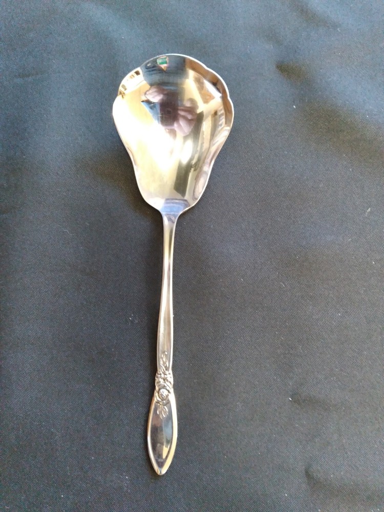 SPRING ROSE Oneida Community Dinner fork, Casserole spoon CHOICE
